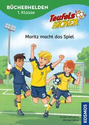 Teufelskicker, B&uuml;cherhelden 1. Klasse, Moritz macht das Spiel