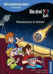 Die drei ??? Kids, B&uuml;cherhelden 2. Klasse, Planetarium in Gefahr