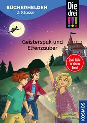 Die drei !!!, B&uuml;cherhelden 2. Klasse, Doppelband, Geisterspuk und Elfenzauber