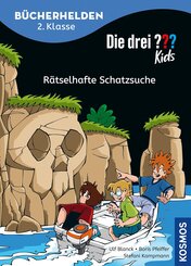 Die drei ??? Kids, B&uuml;cherhelden 2. Klasse, R&auml;tselhafte Schatzsuche