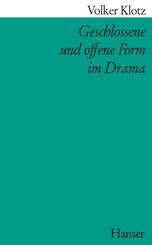 Geschlossene und offene Form im Drama