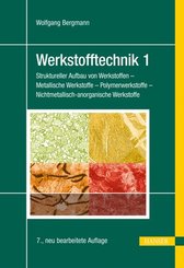 Struktureller Aufbau von Werkstoffen - Metallische Werkstoffe - Polymerwerkstoffe - Nichtmetallisch-anorganische Werksto