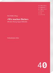 Wir machen B&uuml;cher