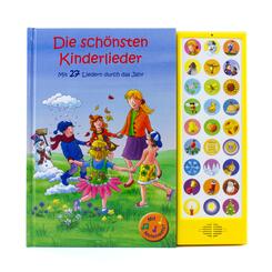 27-Button-Soundbuch, Die Schönsten Kinderlieder, Mit 27 Liedern durch das Jahr