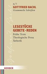 Lesest&uuml;cke - Gebete - Reden