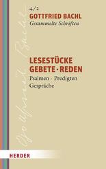 Lesest&uuml;cke - Gebete - Reden