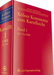 Kölner Kommentar zum Kartellrecht: Band 1