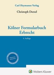 K&ouml;lner Formularbuch Erbrecht