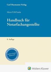 Handbuch f&uuml;r Notarfachangestellte