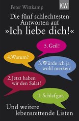 Die fünf schlechtesten Antworten auf 'Ich liebe dich!' (eBook, ePUB)