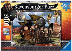 Ravensburger Kinderpuzzle - 10549 Ohnezahn und seine Freunde - 100 Teile XXL. Puzzleformat: 36 x 49 cm