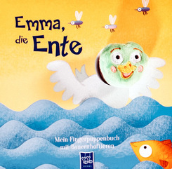 Mein Fingerpuppenbuch mit Bauernhoftieren - Emma, die Ente