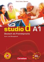 studio d, Grundstufe: Kurs- und Arbeitsbuch, Bd.A1