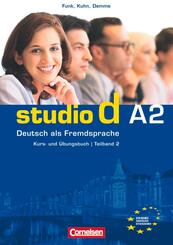 Studio d - Deutsch als Fremdsprache - Grundstufe - A2: Teilband 2.Tl.2