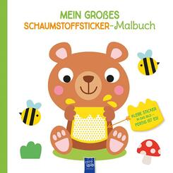Mein gro&szlig;es Schaumstoffsticker-Malbuch - B&auml;r