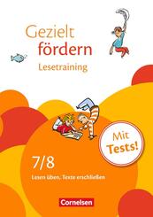 Gezielt f&ouml;rdern - Lern- und &Uuml;bungshefte Deutsch - 7./8. Schuljahr