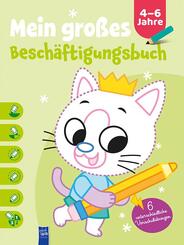 Mein gro&szlig;es Besch&auml;ftigungsbuch 4-6 Jahre (Cover Katze)
