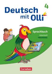 Deutsch mit Olli - Sprache 2-4 - Ausgabe 2021 - 4. Schuljahr