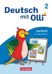 Deutsch mit Olli - Sachhefte 1-4 - Ausgabe 2021 - 2. Schuljahr