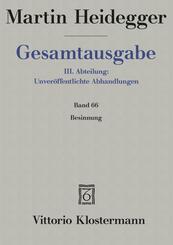 Besinnung (1938/39). Im Anhang: Mein bisheriger Weg