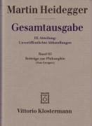 Beitr&auml;ge zur Philosophie (Vom Ereignis) (1936-1938)
