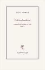 Ausgew&auml;hlte Schriften zur Philosophie Kants