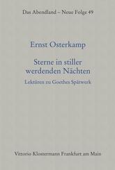 Sterne in stiller werdenden N&auml;chten