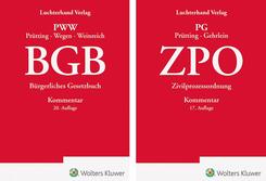 Bundle BGB Kommentar 20. Auflage und ZPO Kommentar 17. Auflage