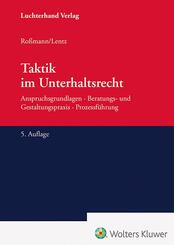 Taktik im Unterhaltsrecht