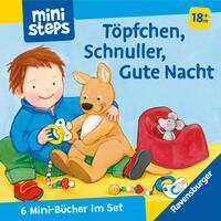 ministeps Mein erster Bücher-Würfel: Töpfchen, Schnuller, Gute Nacht (Bücher-Set) - ab 18 Monate