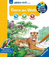 Tiere der Welt - Wieso? Weshalb? Warum? aktiv-Heft