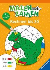 Malen nach Zahlen - 1. Klasse: Rechnen bis 20