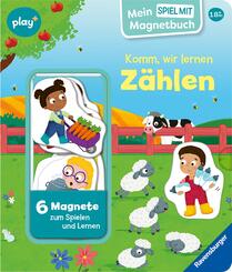 Play+ Mein Spiel mit-Magnetbuch Komm, wir lernen Z&auml;hlen - ab 18 Monate