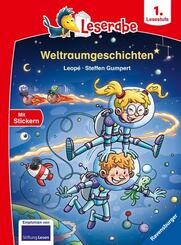 Leserabe 1. Lesestufe - Weltraumgeschichten