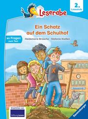 Leserabe 2. Lesestufe - Ein Schatz auf dem Schulhof