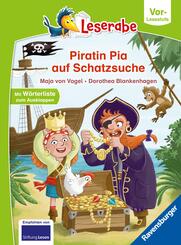 Leserabe Vor-Lesestufe - Piratin Pia auf Schatzsuche