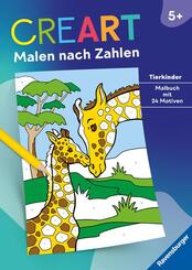 CreArt Malen nach Zahlen ab 5: Tierkinder