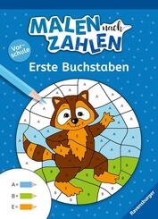 Malen nach Zahlen - Vorschule: Erste Buchstaben