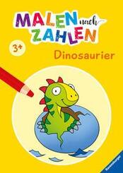 Ravensburger Malen nach Zahlen ab 3 Jahren - Dinosaurier