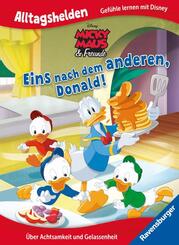 Alltagshelden - Gefühle lernen mit Disney: Disney Micky Maus & Freunde - Eins nach dem anderen, Donald! Über Achtsamkeit