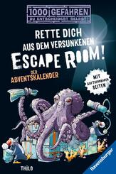 1000 Gefahren - Der Adventskalender - Rette dich aus dem versunkenen Escape Room!