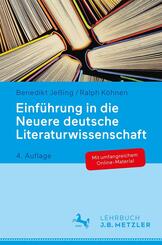Einf&uuml;hrung in die Neuere deutsche Literaturwissenschaft; .