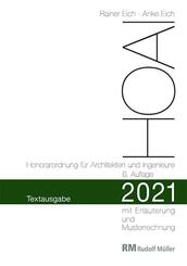 HOAI 2021 - Honorarordnung f&uuml;r Architekten und Ingenieure