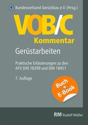 VOB/C Kommentar - Ger&uuml;starbeiten mit E-Book (PDF), m. 1 Beilage, m. 1 Buch