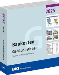 BKI Baukosten Geb&auml;ude Altbau 2025