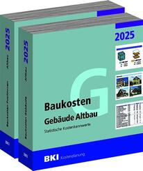 BKI Baukosten Geb&auml;ude + Positionen Altbau 2025
