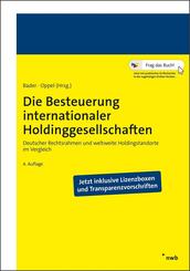 Die Besteuerung internationaler Holdinggesellschaften