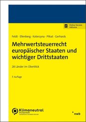 Mehrwertsteuerrecht europ&auml;ischer Staaten und wichtiger Drittstaaten