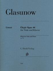 Alexander Glasunow - &Eacute;l&eacute;gie op. 44 f&uuml;r Viola und Klavier