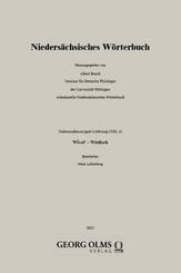 Nieders&auml;chsisches W&ouml;rterbuch